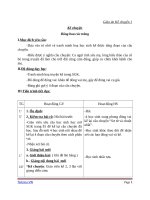 Giáo án Tiếng Việt 1 chủ điểm 5: Kể chuyện Bông hoa cúc trắng