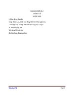 Giáo án Tiếng Việt 1 chủ điểm 5: Chính tả Ngôi nhà