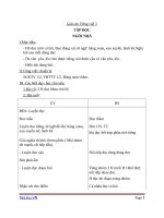 Giáo án Tiếng Việt 1 chủ điểm 5: Tập đọc Ngôi nhà