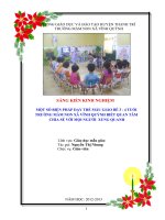 Một số biện pháp dạy trẻ mẫu giáo bé 3 4 tuổi trường mầm non xã vĩnh quỳnh biết quan tâm chia sẻ với mọi người xung quanh