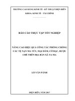NÂNG CAO HIỆU QUẢ CÔNG TÁC PHÒNG CHỐNG CÁC TỆ NẠN MA TÚY, MẠI DÂM, CỜ BẠC, RƯỢU CHÈ TRÊN ĐỊA BÀN XÃ TA MA