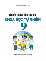 tài liệu hướng dẫn dạy học khoa học tự nhiên 9
