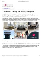 Airbnb mua startup, lấn sân thị trường mới