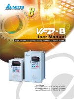 Tài liệu biến tần Delta