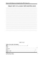 Đồ án sửa chữa hệ thống Bôi trơn làm mát Toyota altis 2010