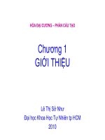 bài giảng hóa đại cương 1  2  thành phần nguyên tử