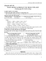 Chuyên đề 12   muối cacbonat 