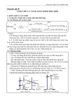 Chuyên đề 9  tách chất và tin chất khỏi  hỗn hợp 