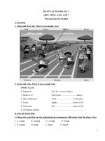 ĐỀ ôn tập THI học kỳ 1 lớp 7x