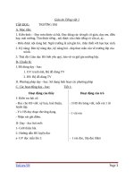 Giáo án Tiếng Việt 1 chủ điểm 1: Tập đọc Trường em