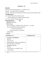 Giáo án Tiếng Việt 1 bài 68: Vần OT AT