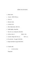 bệnh án sản khoa chửa ngoài tử cung