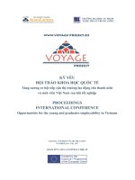 Tăng Cường Cơ Hội Tiếp Cận Thị Trường Lao Động Cho Thanh Niên Và Sinh Viên Việt Nam Sau Khi Tốt Nghiệp