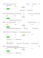 D05   PT đường thẳng qua 1 điểm và vuông góc với 1 đường thẳng   muc do 2 