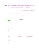 D01   lý thuyết về tính đơn điệu của hàm số   muc do 3 