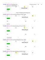 D03   tìm tọa độ tâm và tính bán kính của đường tròn   muc do 2 