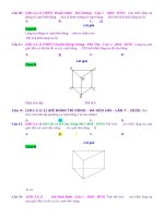 D02   khối lăng trụ đều   muc do 1 