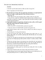 NHẬN ĐỊNH LUẬT THI HÀNH ÁN DÂN SỰ CÓ ĐÁP ÁN