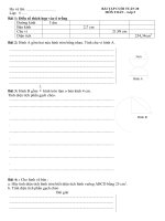 Bài tập cuối tuần lớp 5 tuần 20