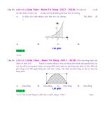 D03   xây dựng công thức tính thể tích theo hình vẽ   muc do 3 