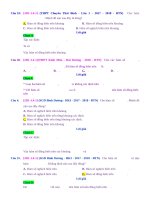 D04   xét tính đơn điệu của hàm số (biết y, y’)   muc do 1 