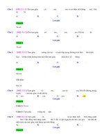 D01   xác định các yếu tố trong tam giác   muc do 2 