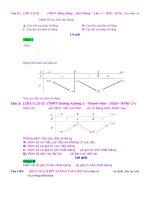 D15   câu hỏi tổng hợp về tính đơn điệu và cực trị   muc do 2 