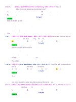 D02   max min của hàm số đa thức trên đoạn a,b   muc do 2 