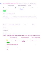 D14   đồ thị hàm nhất biến cắt d, thỏa đk hình học   muc do 2 