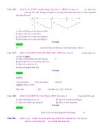 D01   các bài toán tổng hợp về hàm số   muc do 1 
