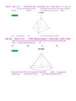 D07   toán thực tế, liên môn liên quan khối nón   muc do 2 