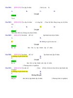 D05   điều kiện để dãy số thành  cấp số nhân CSN   muc do 1 