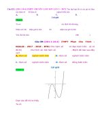 D10   điều kiện để hàm số vô tỷ, hàm số khác đơn điệu trên k   muc do 4 