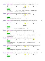 D01   các câu hỏi lý thuyết   muc do 2 