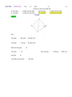 D09   toán max min liên quan đến véctơ   muc do 4 