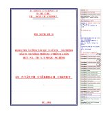 Hoàn thiện công tác quản lý chương trình xây dựng nông thôn mới trên địa bàn huyện lệ thủy, tỉnh quảng bình 