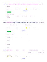 D12   tích phân đặc biệt (hàm chẵn, lẻ, tuần hoàn…)   muc do 3 