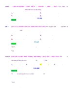 D06   hàm lượng giác (chỉ cần biến đổi, không đặt)   muc do 2 