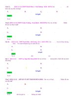 D02   các mệnh đề liên quan đến lôgarit   muc do 2 