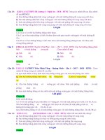 D01   câu hỏi lý thuyết về đường, mặt vuông nhau   muc do 1 