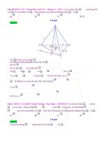D07   hai đường chéo nhau (mượn mặt phẳng)   muc do 3 