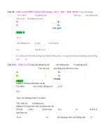 D05   phương trình ảnh, tạo ảnh của đường tròn qua p TT   muc do 2 