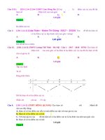 D14   điều kiện hình học về tam giác cực trị (hàm trùng phương)   muc do 2 
