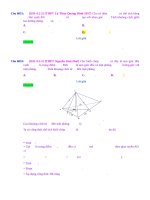 D02   tính khoảng cách bằng phương pháp thể tích   muc do 2 