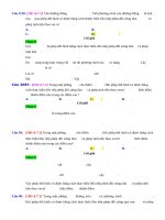 D07   bài toán toạ độ các loại về p DH (có sử dụng p đx)   muc do 2 