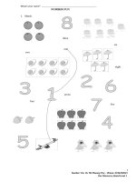 Bài tập ngữ pháp tiếng anh lớp 3