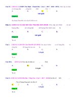 D02   xác định u1, q, n, un, sn (cụ thể)   muc do 1 