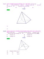 D05   QH VG trong hình chóp l2 (đáy h c n, vuông cạnh bên)   muc do 2 