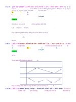 D06   tìm cực trị, điểm cực trị (biết y,y’)   muc do 4 
