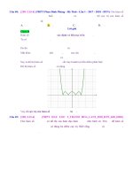 D15   câu hỏi tổng hợp về tính đơn điệu và cực trị   muc do 4 